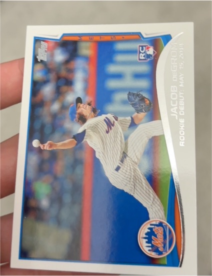 2014 Topps Update #US-57 Jacob deGrom — front