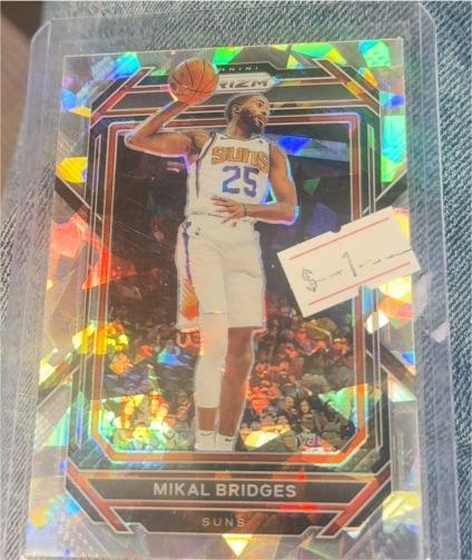 2022-23 Panini Prizm #120 Mikal Bridges — front