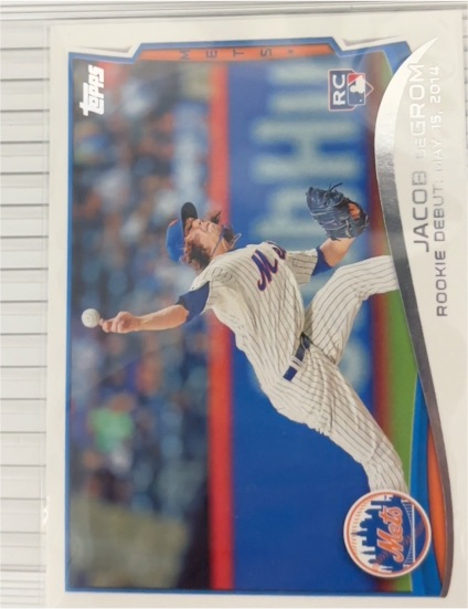2014 Topps Update #US-57 Jacob deGrom — front