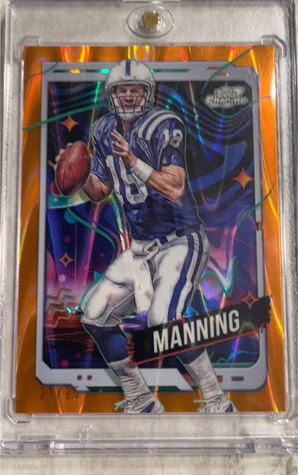 2024 Topps Chrome Cosmic #41 Peyton Manning — front