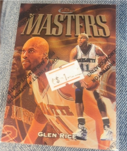 1997-98 Topps Finest Masters #268 Glen Rice — front