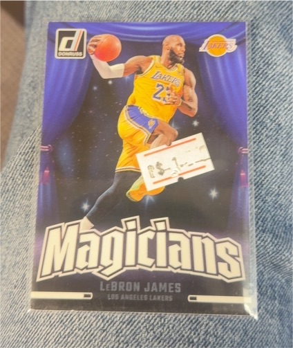 2024-25 Panini Donruss #1 LeBron James Magicians — front
