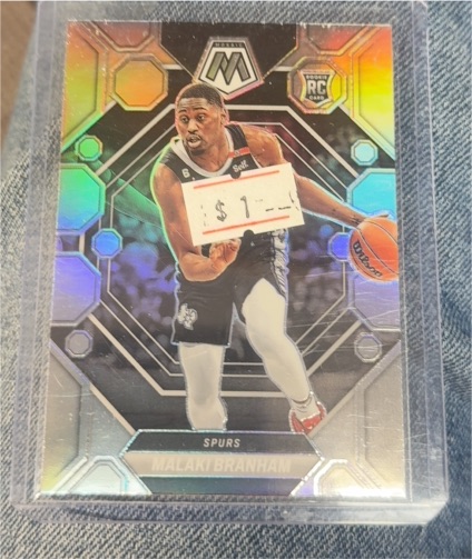 2022-23 Panini Mosaic #202 Malaki Branham — front