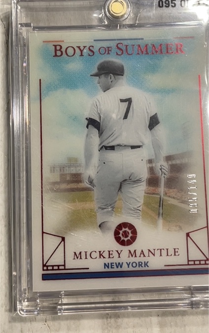 2024 Panini Boys of Summer #45 Mickey Mantle — front
