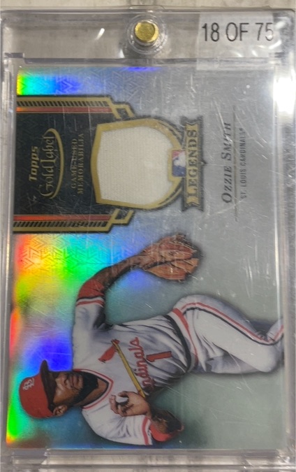 2017 Topps Gold Label #MM Ozzie Smith — front