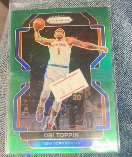 2021-22 Panini Prizm #141 Obi Toppin — front