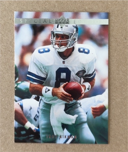 1995 Upper Deck Special Edition #SE36 Troy Aikman — front