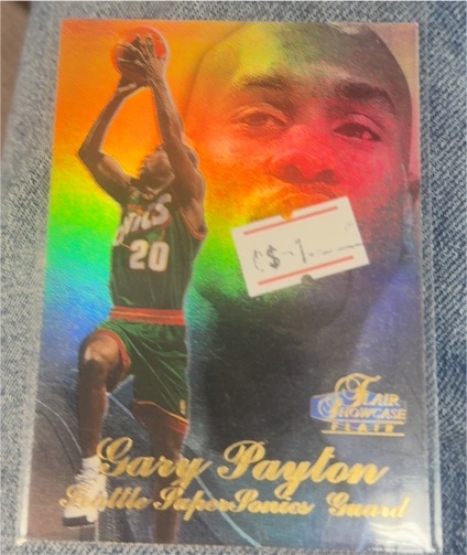 1997-98 Flair Showcase Row 3 #20 Gary Payton — front
