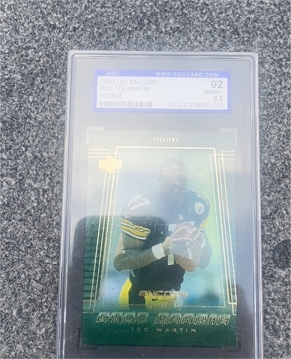 2000 Upper Deck Encore #238 Tee Martin Rookie — front