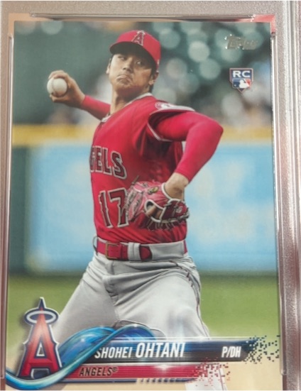 2018 Topps Update #US1 Shohei Ohtani — front