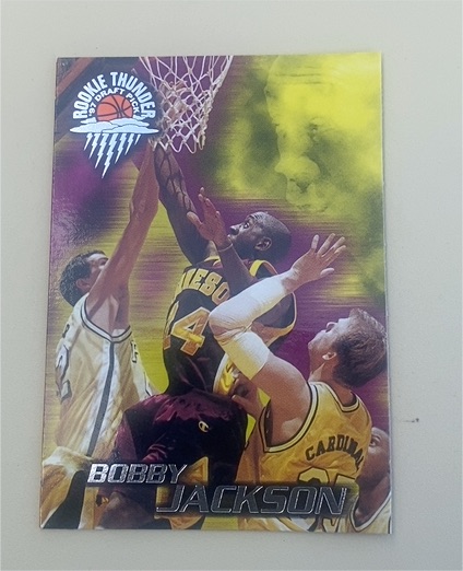 1997 Score Board Rookies #61 Bobby Jackson — front