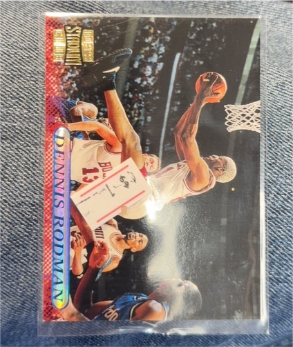 1996-97 Topps Stadium Club #130 Dennis Rodman — front