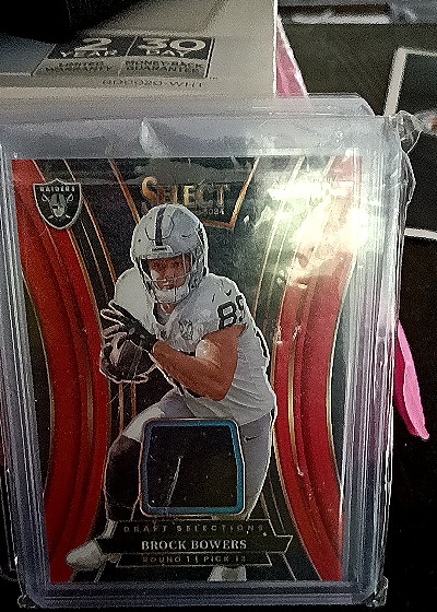 2024 Panini Select Draft Selections #1 Brock Bowers — front