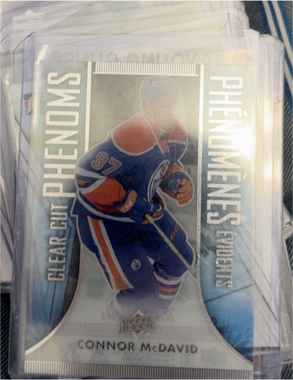 2016-17 Upper Deck Tim Hortons Clear Cut Phenoms #CC-6 Connor McDavid — front