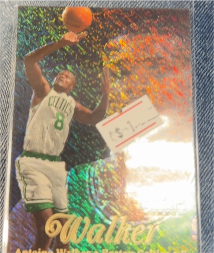 1995-96 Fleer Metal Tempered Steel #11 Rasheed Wallace Rookie — front