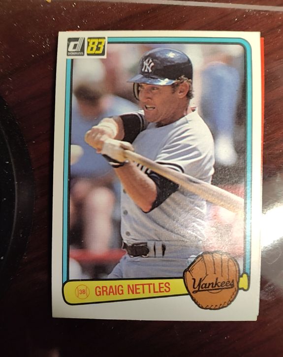 1983 Donruss #83 Graig Nettles — front