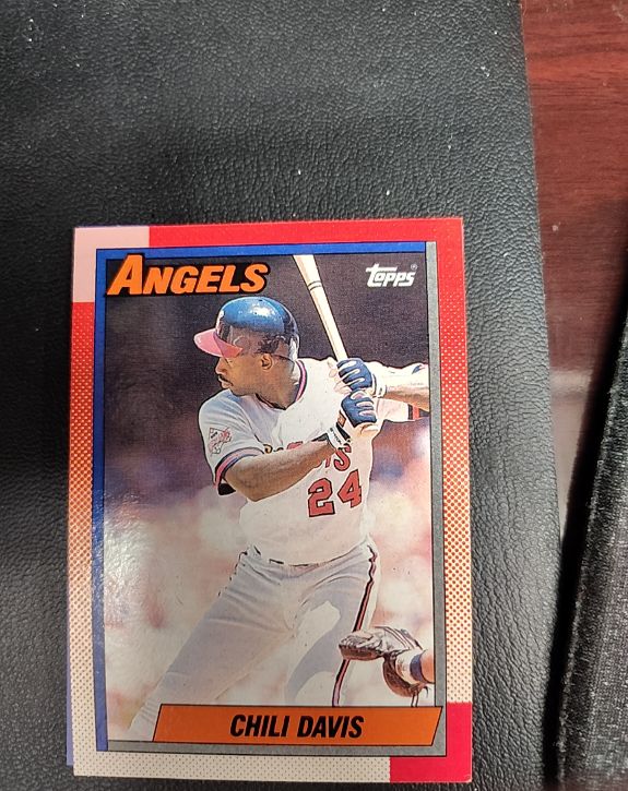 1990 Topps #765 Chili Davis — front