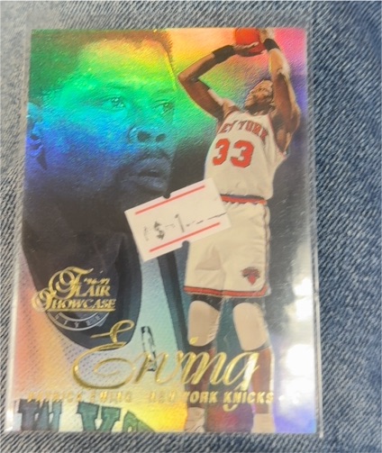 1996-97 Fleer Showcase #33 Patrick Ewing — front