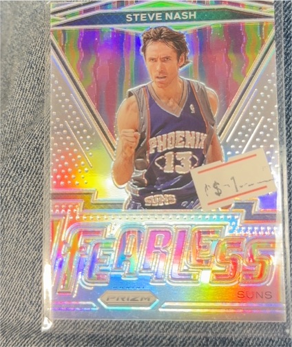 2020-21 Panini Prizm #11 Steve Nash Fearless — front