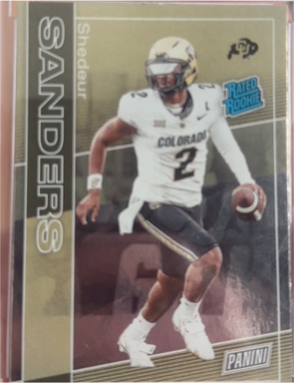 2025 Panini The National Silver Pack #RR3 Shedeur Sanders — front