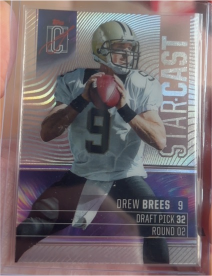 2024 Topps Signature Class #SC-11 Drew Brees Star Cast — front