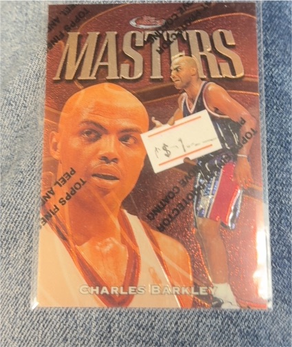 1997-98 Topps Finest Masters #72 Charles Barkley — front