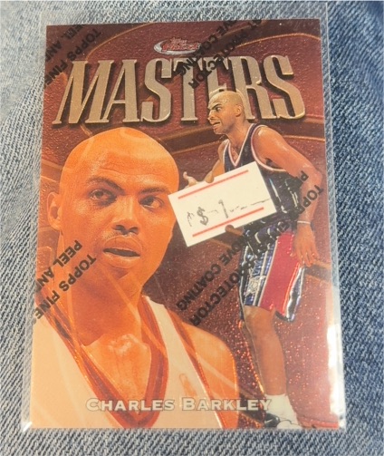 1997-98 Topps Finest Masters #72 Charles Barkley — front