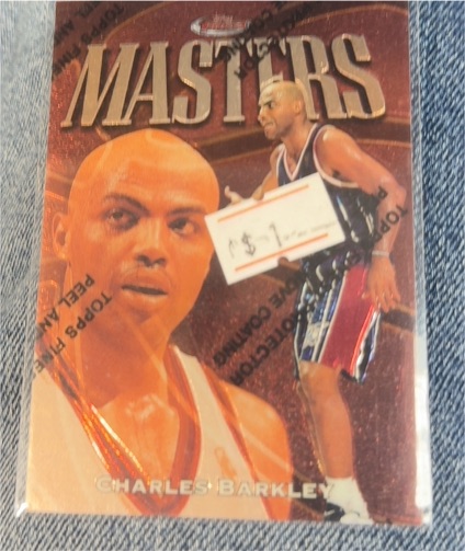 1997-98 Topps Finest Masters #72 Charles Barkley — front