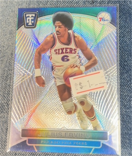 2024-25 Panini Totally Certified #184 Julius Erving — front