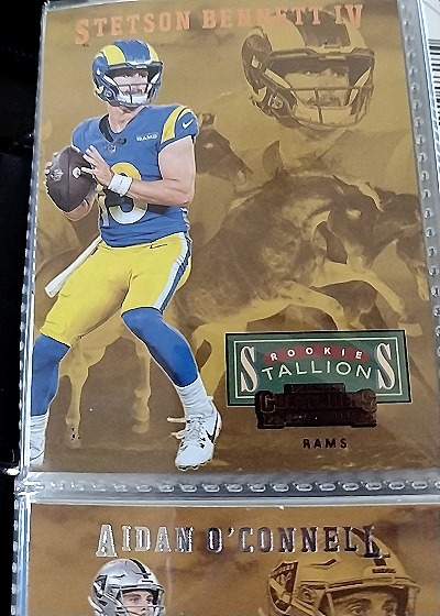 2023 Panini Contenders Rookie Stallions #4 Stetson Bennett IV — front