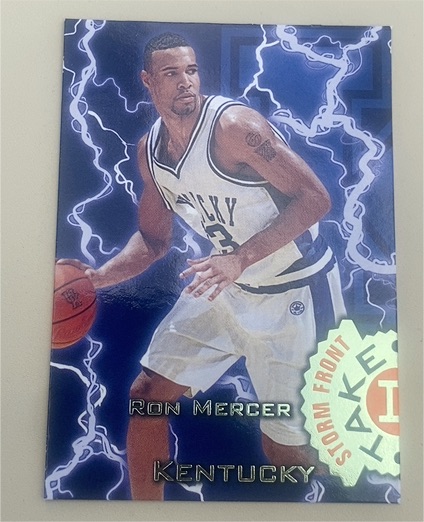 1997 Wheels Rookie Thunder Take II #TT1 Ron Mercer — front
