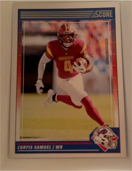 2024 Panini Score #286 Curtis Samuel Buffalo Bills — front