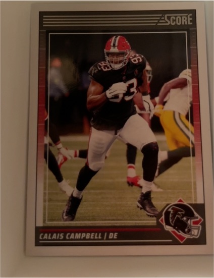2024 Score #12 Calais Campbell — front