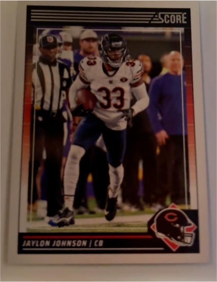 2024 Panini Score Football #50 Jaylon Johnson — front