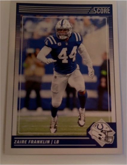2024 Panini Score #119 Zaire Franklin — front
