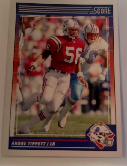 2024 Panini Score #196 Andre Tippett — front
