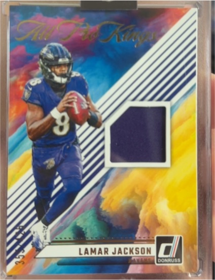 2024 Donruss All Pro Kings #APK-LJA Lamar Jackson — front