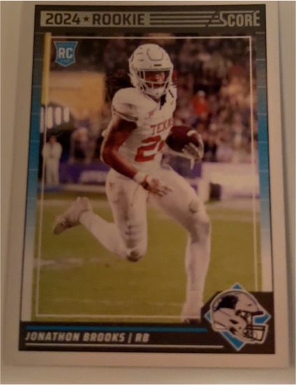 2024 Panini Score #365 Jonathon Brooks — front