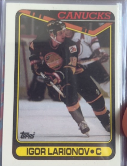 1990-91 Topps #359 Igor Larionov — front