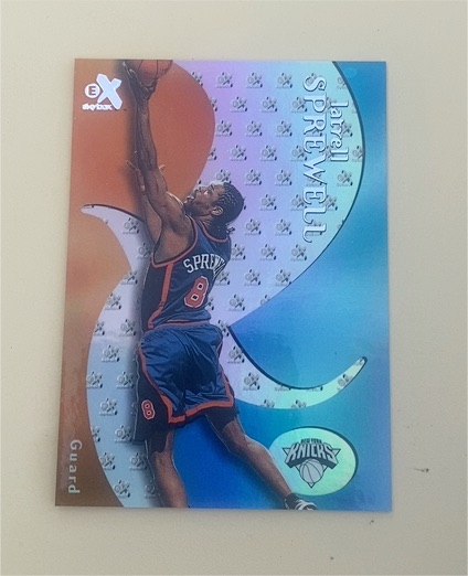 1999-00 Skybox E-X #46 Latrell Sprewell — front