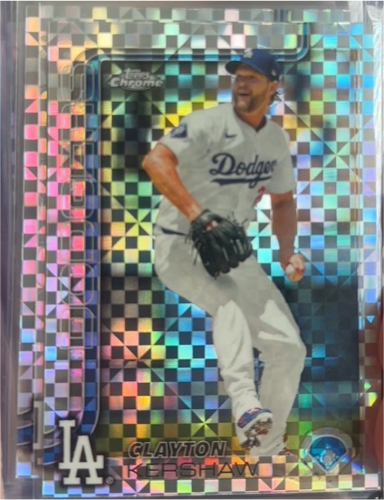 2025 Topps Chrome #88 Clayton Kershaw — front