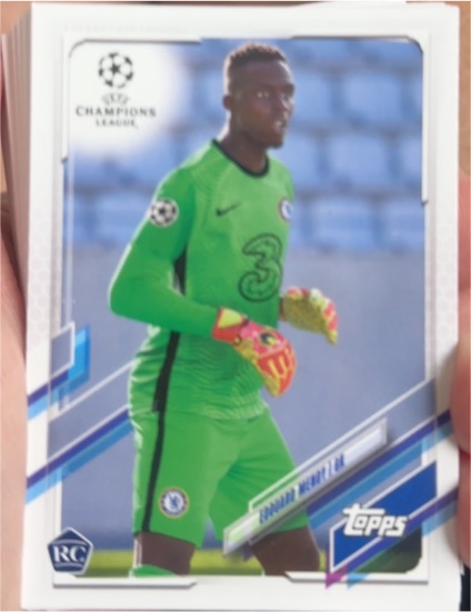 2020-21 Topps UEFA Champions League Japan Edition #38 Edouard Mendy Rookie — front