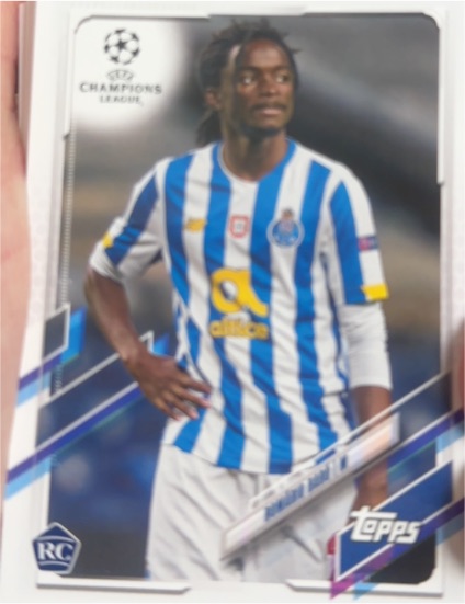 2020-21 Topps Chrome UEFA Champions League Soccer #32 Romário Baró — front