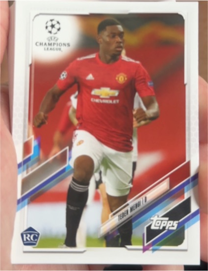 2020-21 Topps Chrome UEFA Champions League #28 Teden Mengi — front
