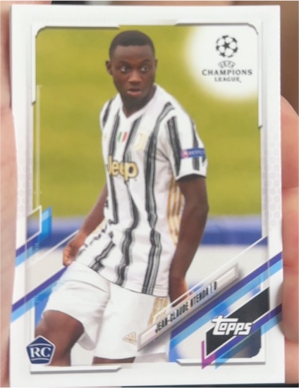 2020-21 Topps UEFA Champions League Japan Edition #90 Jean-Claude Ntenda — front