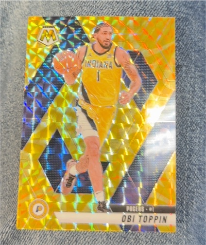 2024-25 Panini Mosaic #1 Obi Toppin — front