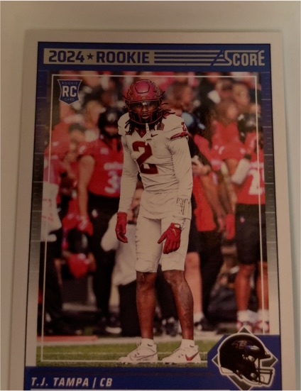 2024 Panini Score #397 T.J. Tampa — front