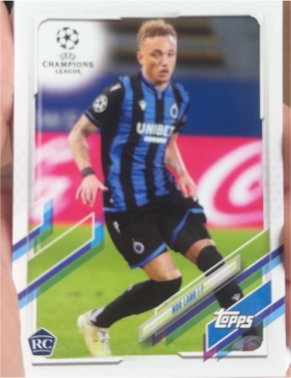 2020-21 Topps UEFA Champions League Japan Edition #4 Noa Lang Rookie — front