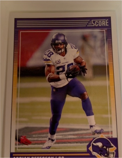 2024 Score #188 Adrian Peterson — front