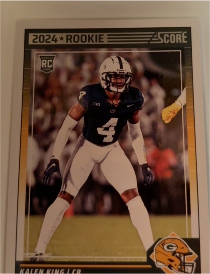 2024 Panini Score #339 Kalen King — front